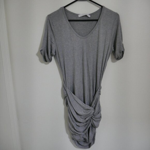 Kain Label Women's Small Gray Short Sleeve Jet Dress - Picture 1 of 6